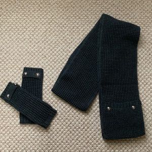 Michael Kors Scarf & Glove Set